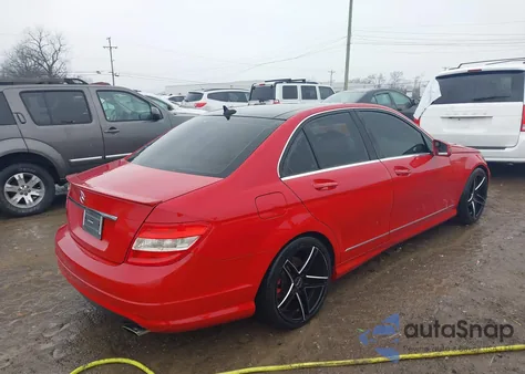 2011 Mercedes-Benz C 350 Sport from USA, damaged, VIN WDDGF5GB6BR136137